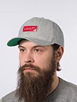 Бейсболка MITCHELL NESS арт. MN-BRA-INTL833-BRA-GRH (grey heather)
